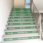 WRITING STAIRS Educational stair stickers