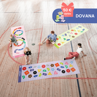 Renting educational set Roll-Out FUN® carpets for a week for educational institutions