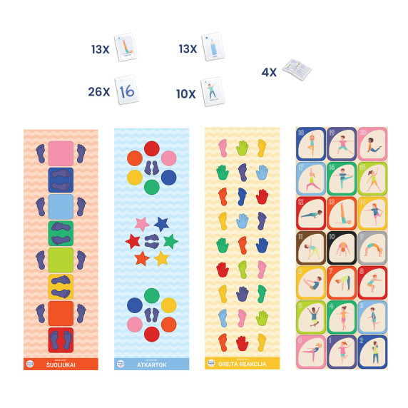 Renting Roll-Out FUN® Kinesthetic Set Mats for a week for educational institutions