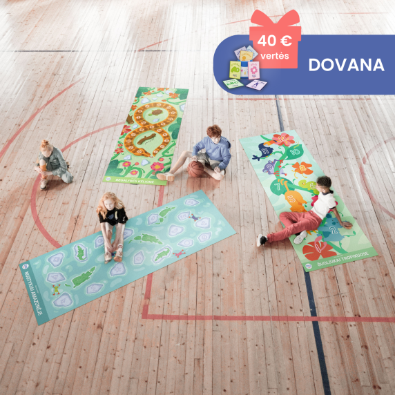 Rull-Out FUN® troopika kollektsiooni vaipade RENT NÄDALAKS haridusasutustele