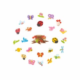 MORNING CIRCLE Floor stickers